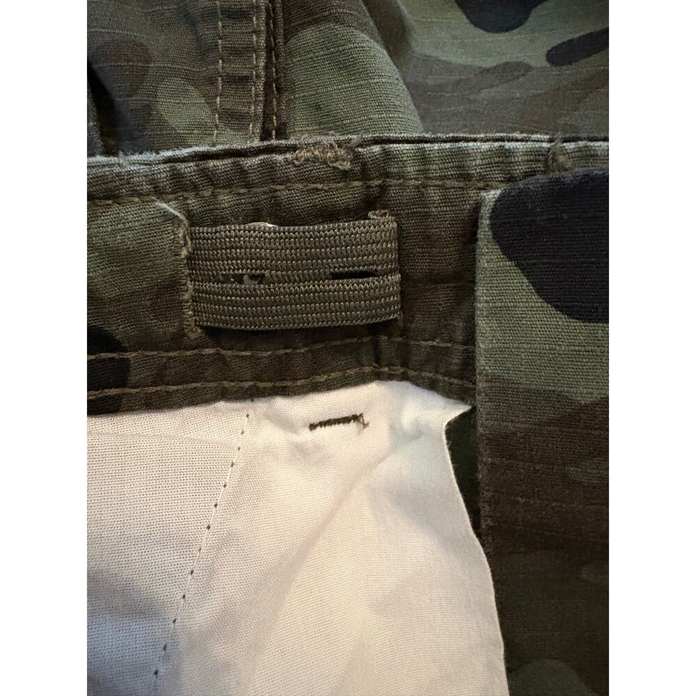 Lot of 2 Old Navy Boys Shorts Size 8 Denim Carpenter Camo Cargo Adjustable Waist - Picture 7 of 16